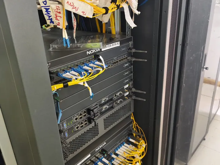 Ignite Wifi fibre network cabinet in Nyeri
